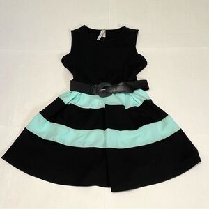 Stylish Black and Blue Women’s Dress